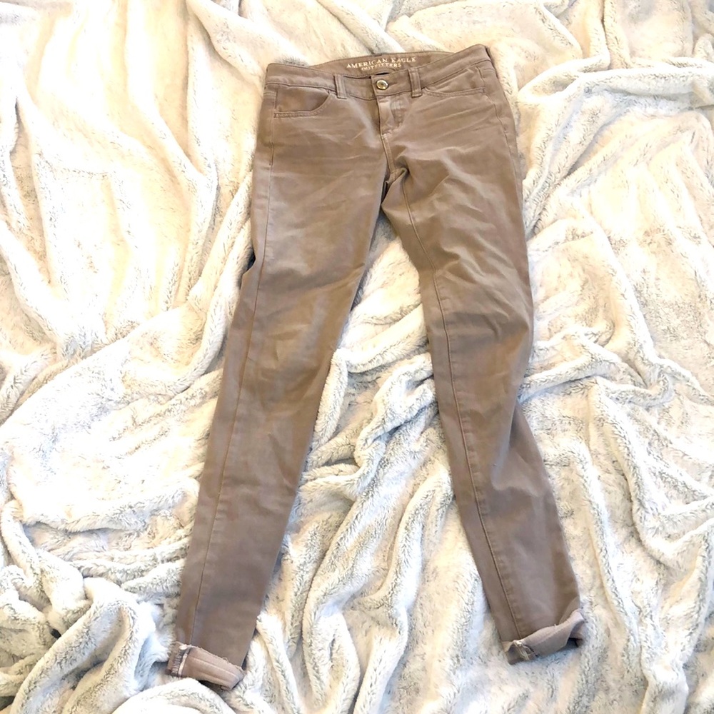 Grey American eagle jeans